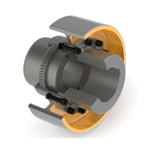 WGZ Drum Toothed Coupling With Brake Wheel